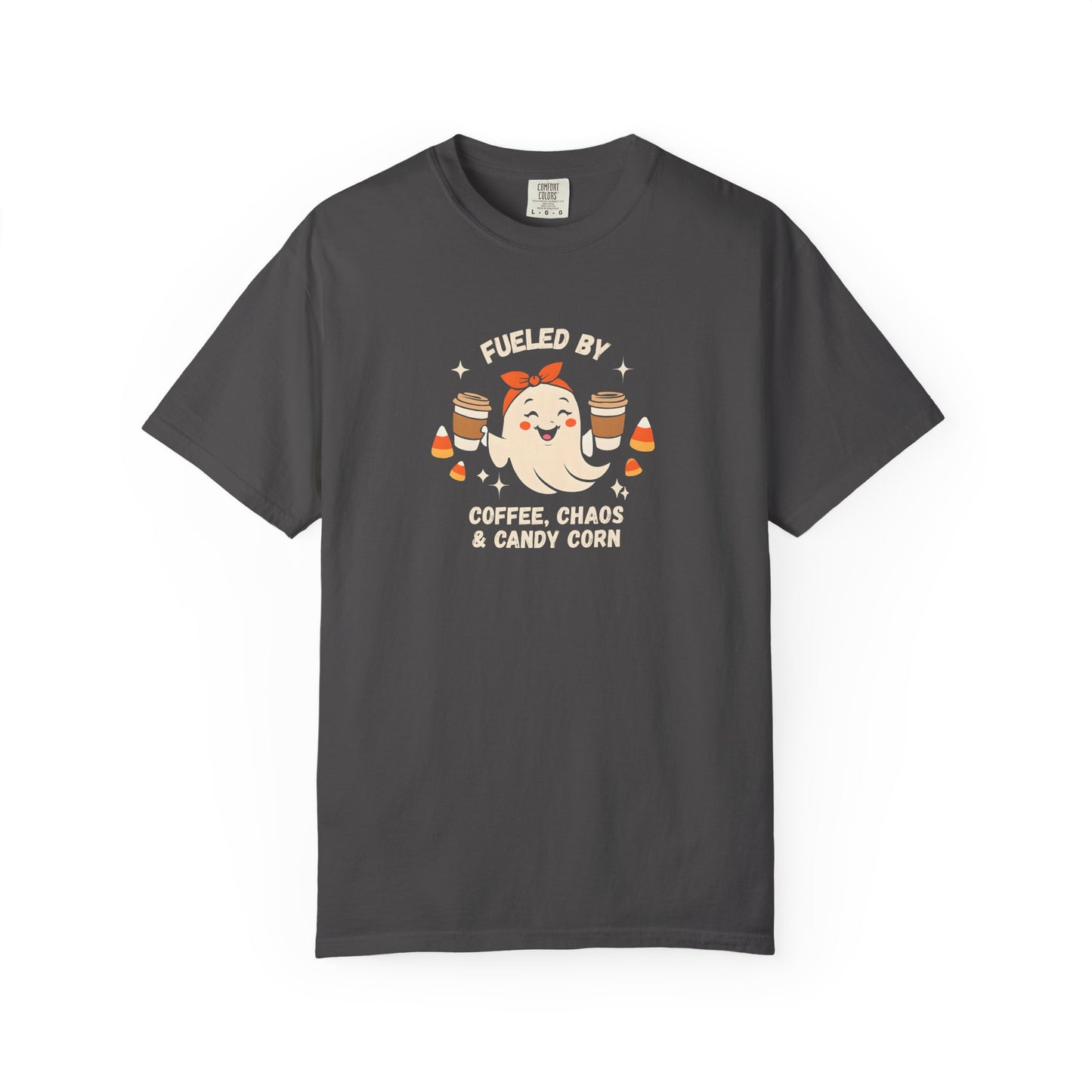 Coffee, Chaos & Candy Corn Women's T-Shirt