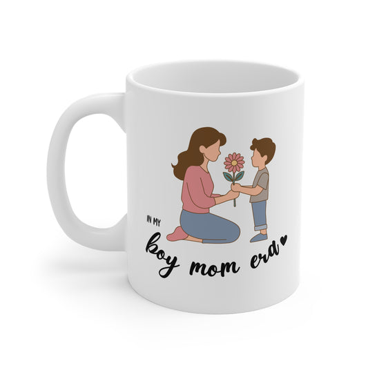 Boy Mom Era Mug