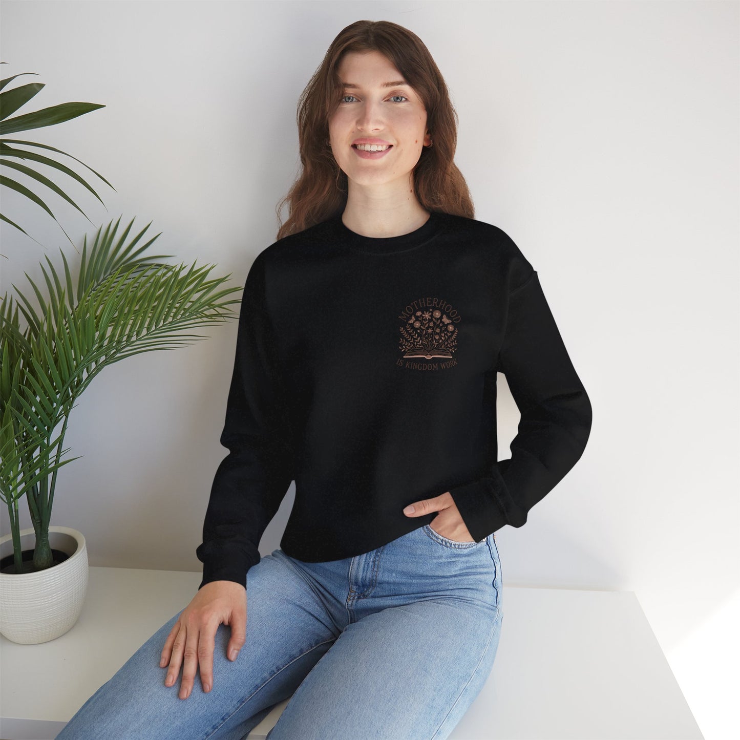 Motherhood is Kingdom Work Crewneck