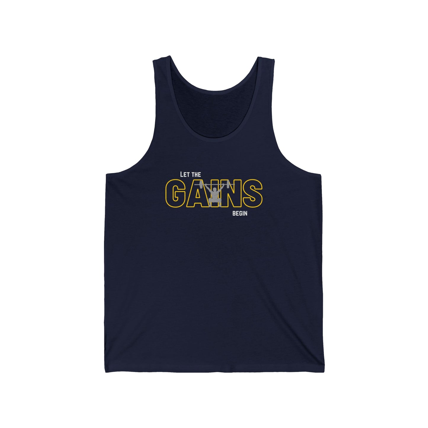 'Let the Gains Begin' Men's Tank