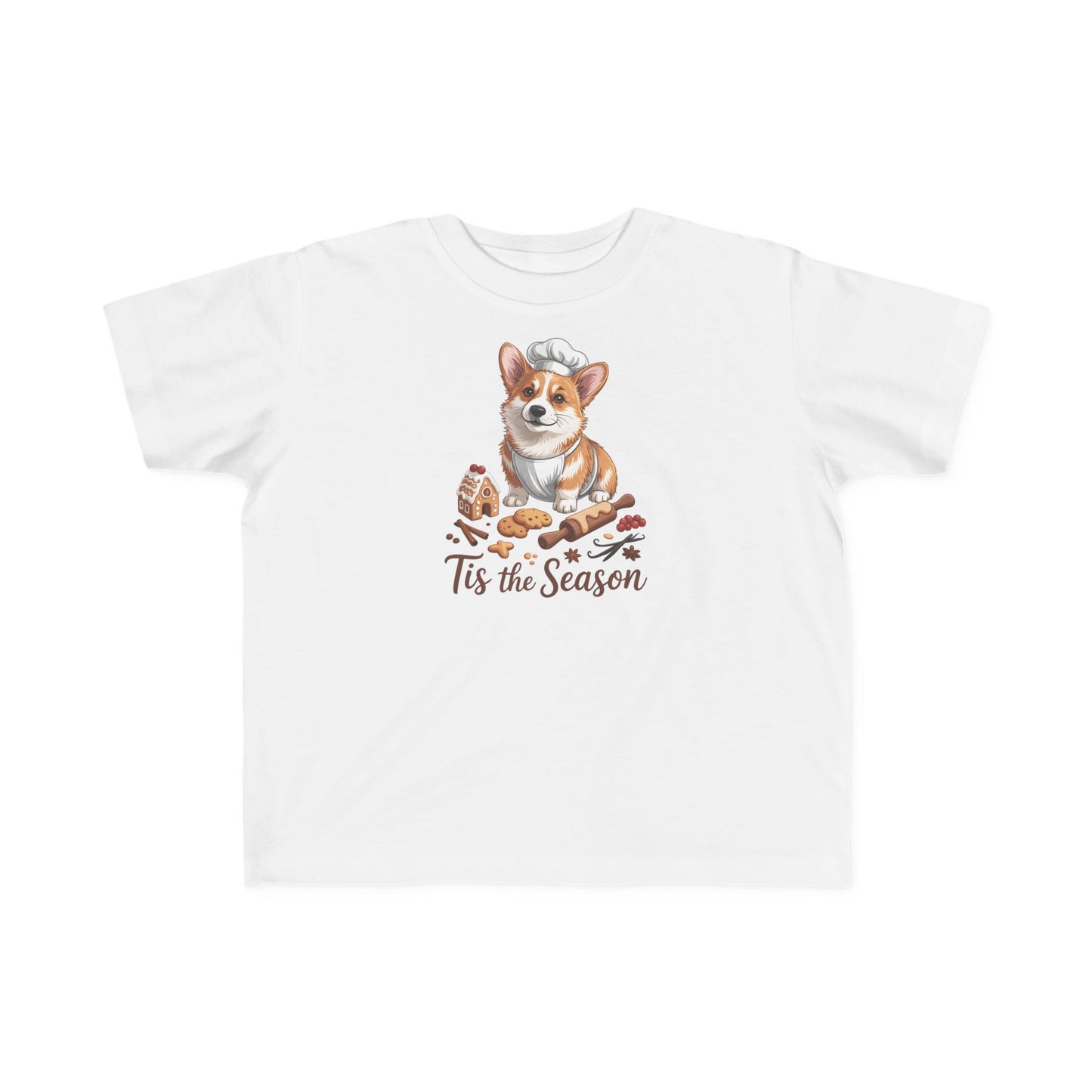 Corgi Holiday Toddler T-Shirt