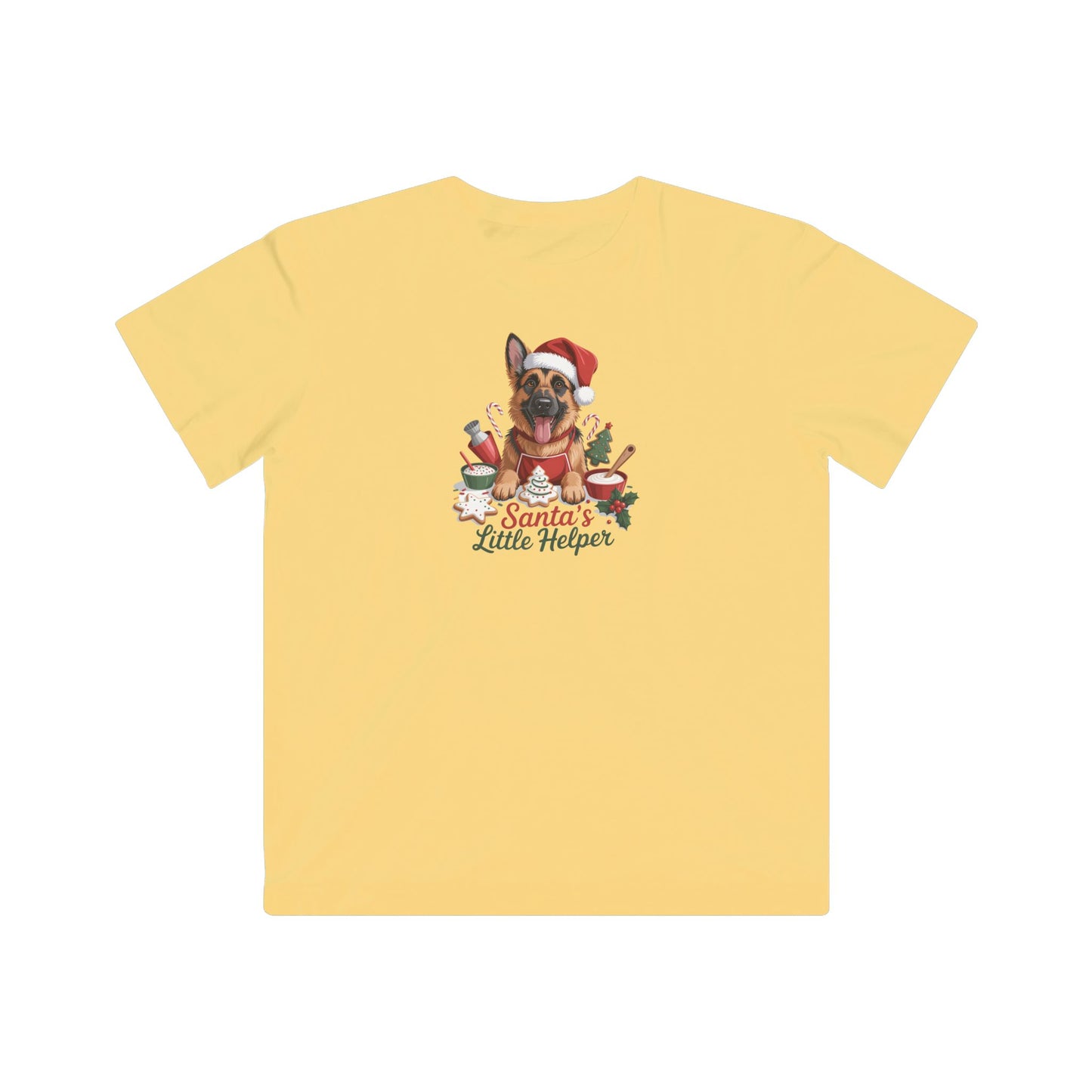 German Shepherd Holiday Kid's T-Shirt