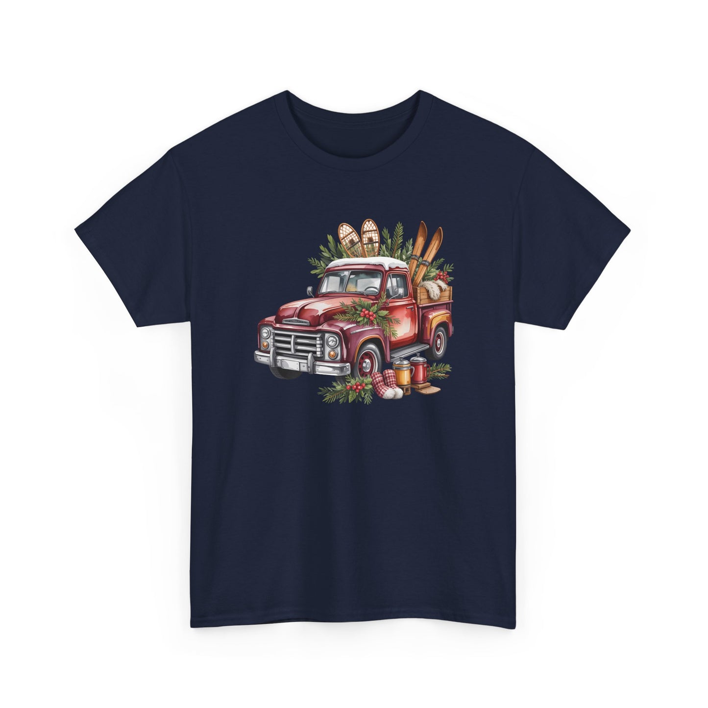 Retro Holiday Truck Men's T-Shirt