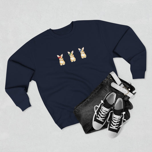 Bunny Trio Men's Crewneck
