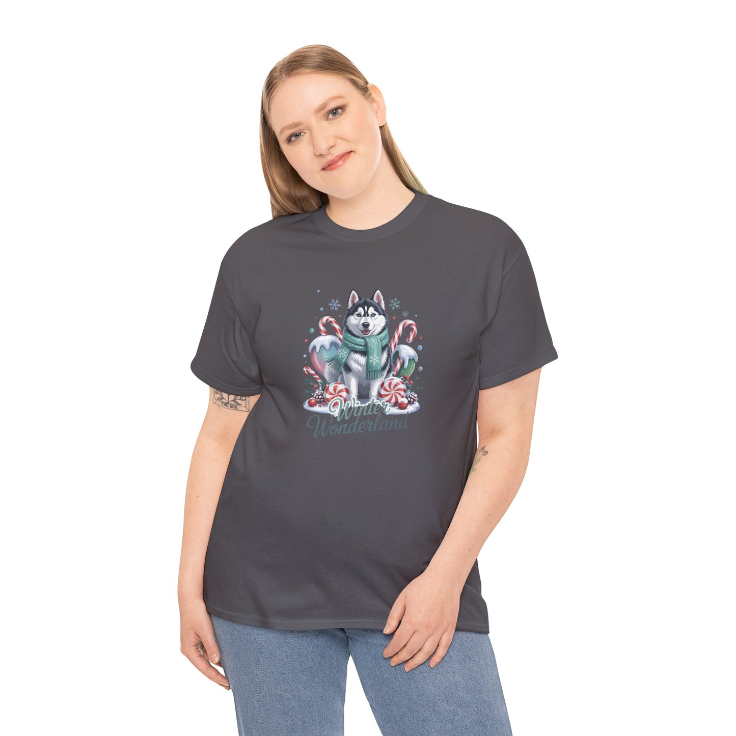 Husky Holiday Women's T-Shirt
