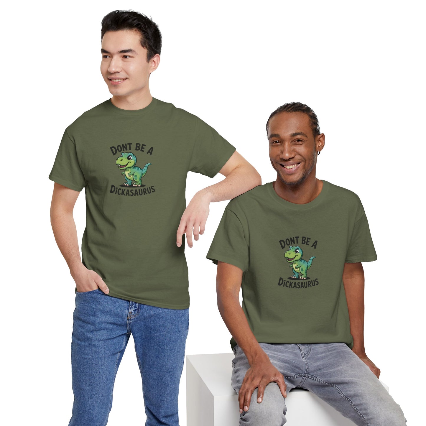 "Don't Be a Dickasaurus" Men's T-Shirt