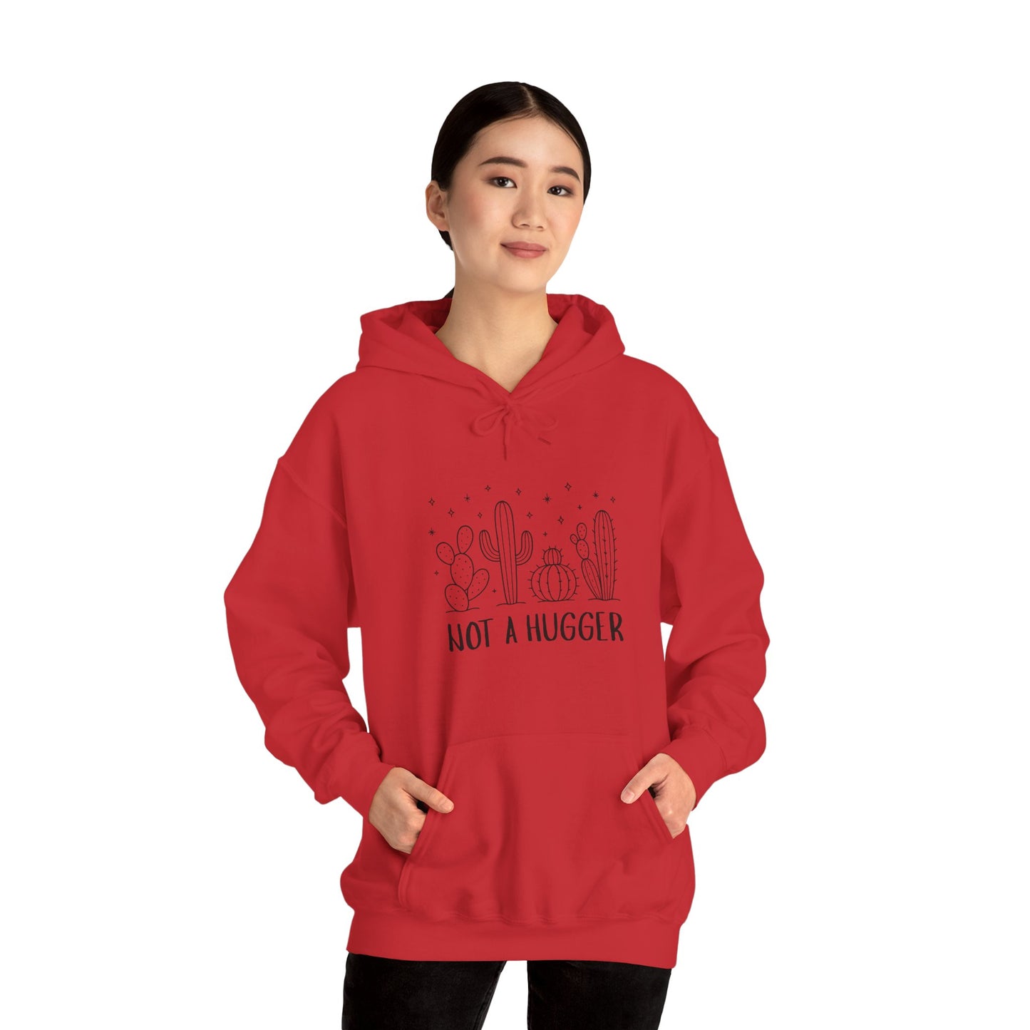 "Not a Hugger" Women's Hoodie