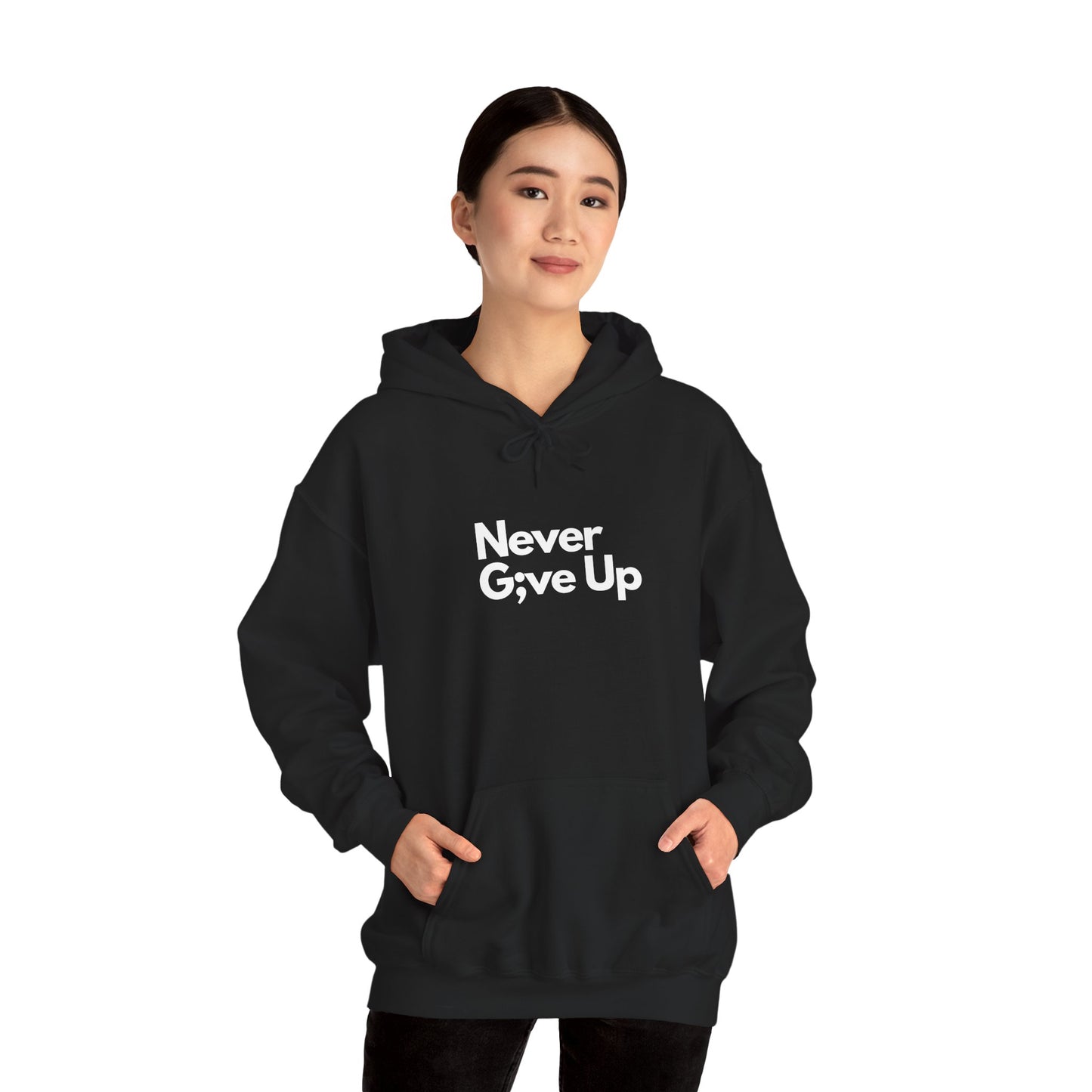 Never G;ve Up Women's Hoodie