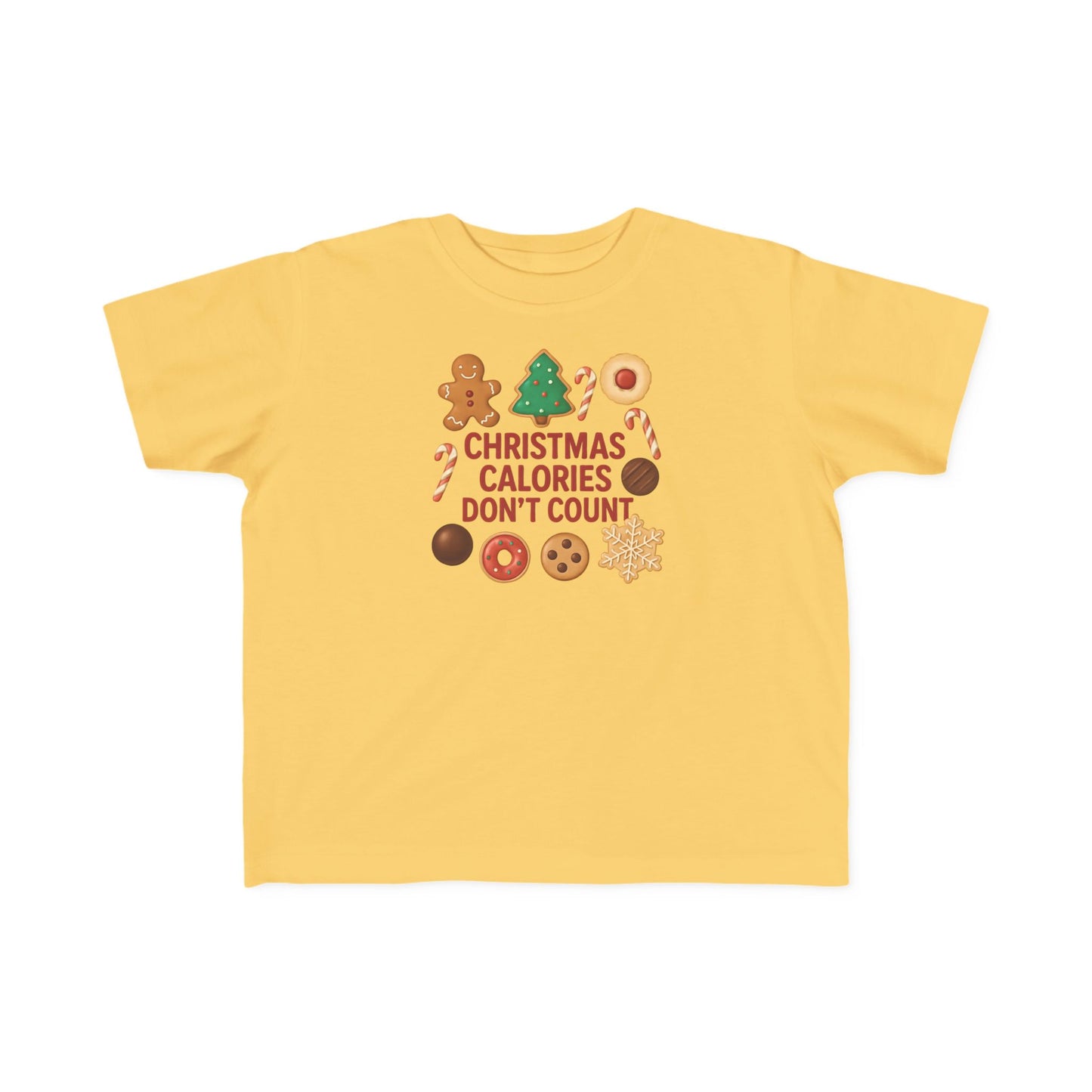 Christmas Calories Don't Count Toddler T-Shirt