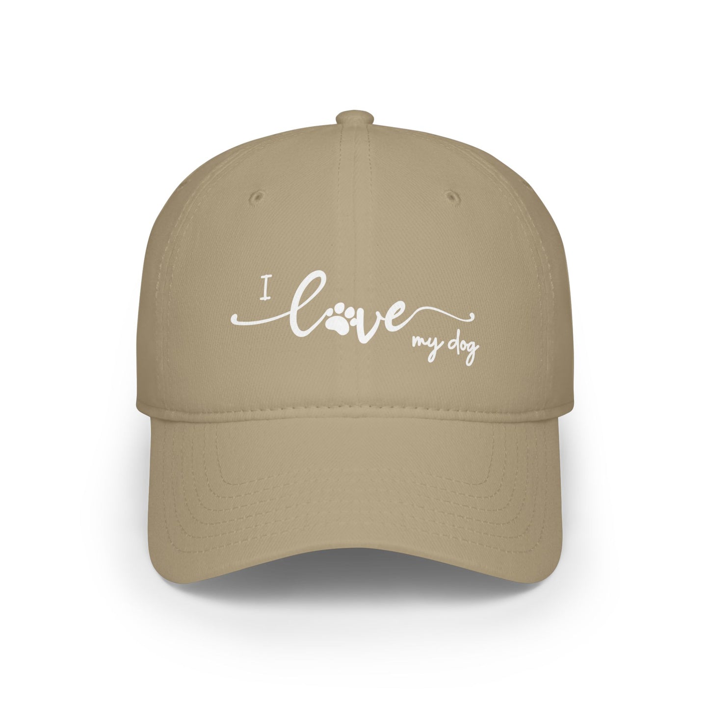 I Love My Dog Baseball Cap
