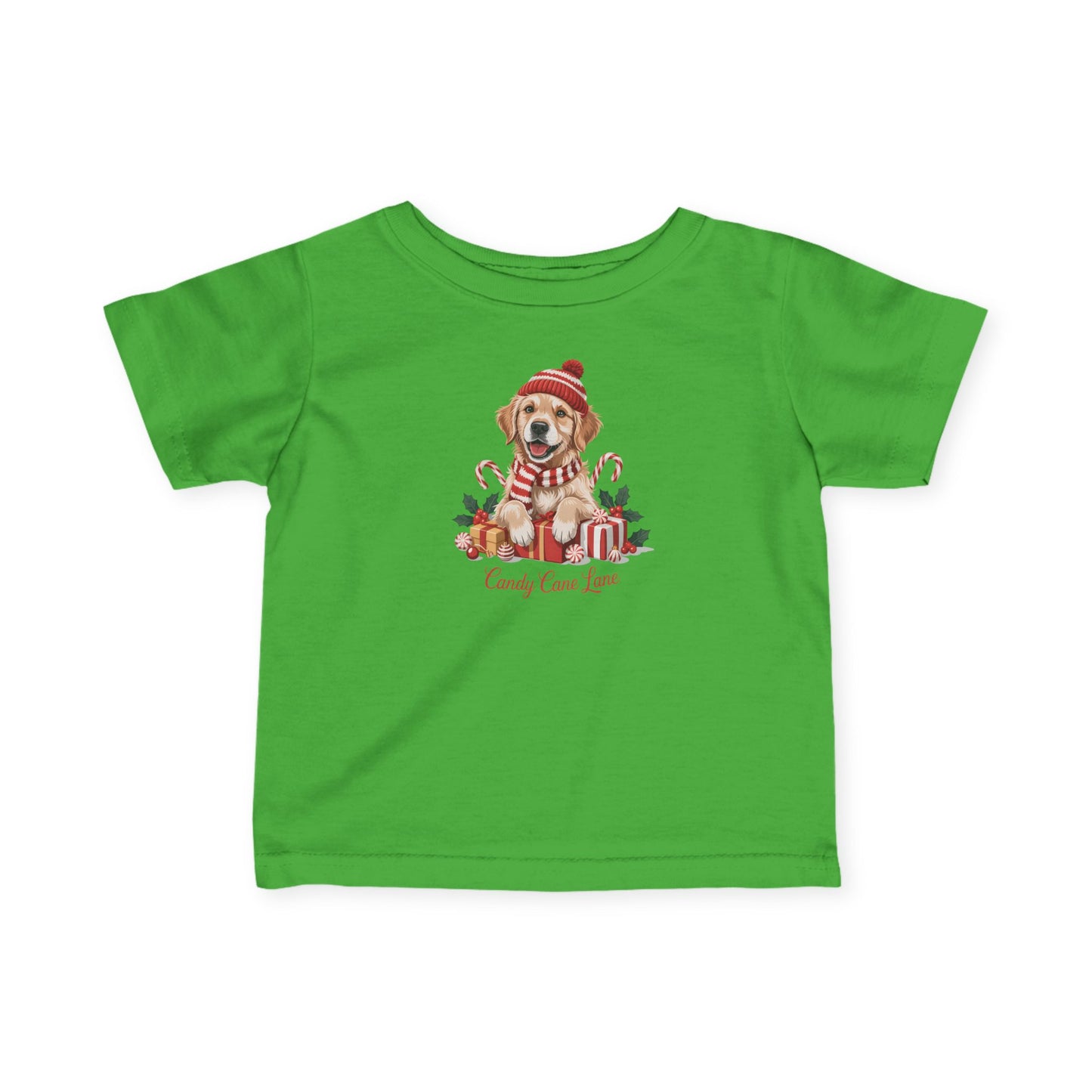 Golden Retriever Holiday Infant T-Shirt