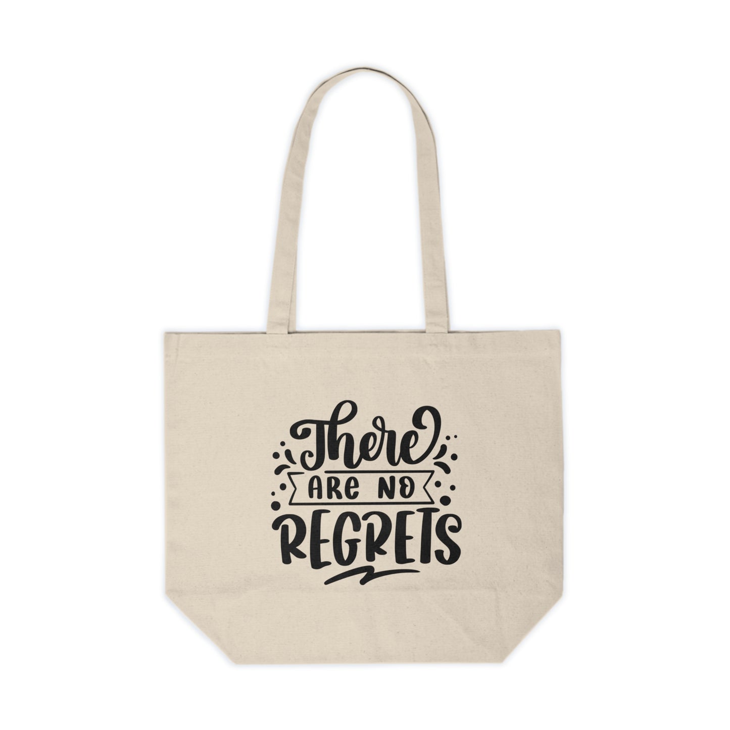 No Regrets Canvas Bag