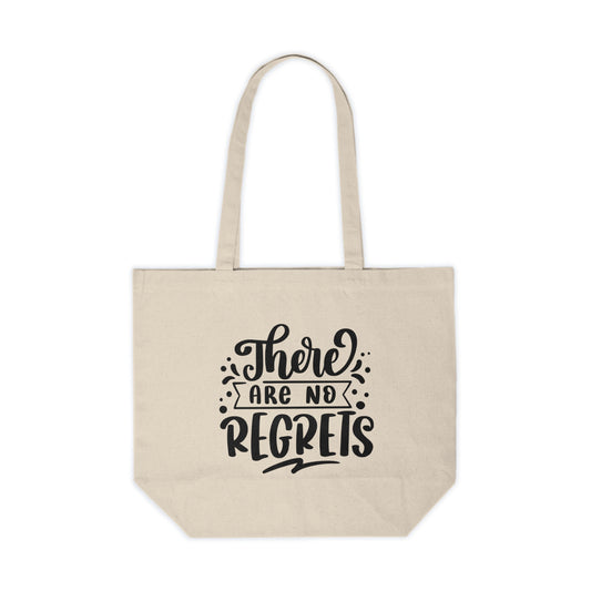 No Regrets Canvas Bag