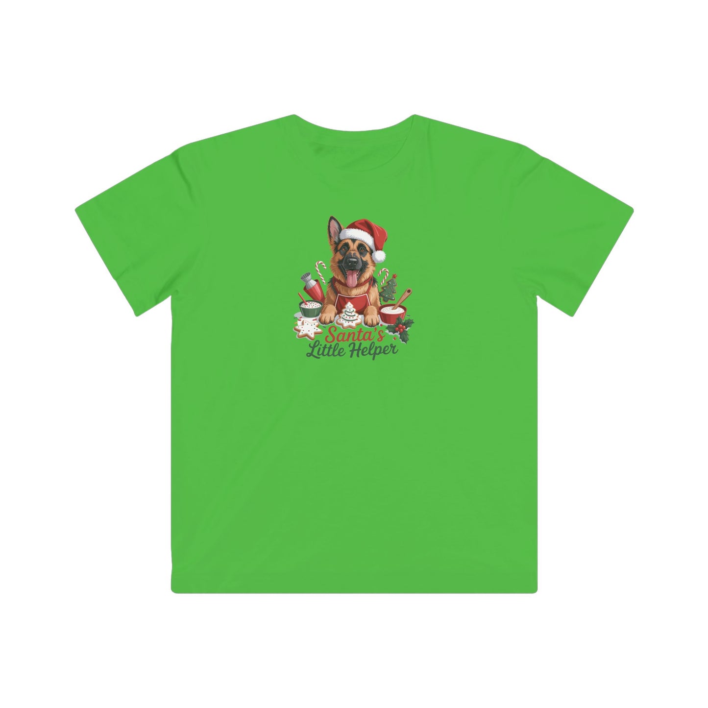 German Shepherd Holiday Kid's T-Shirt