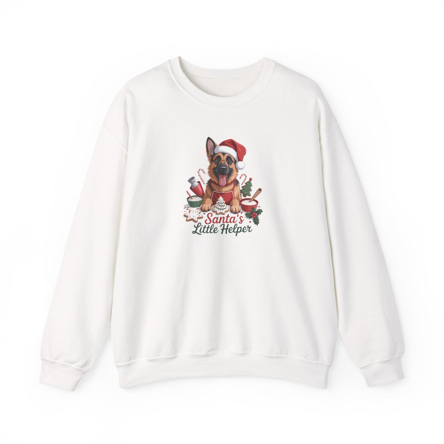 German Shepherd Holiday Women's Crewneck