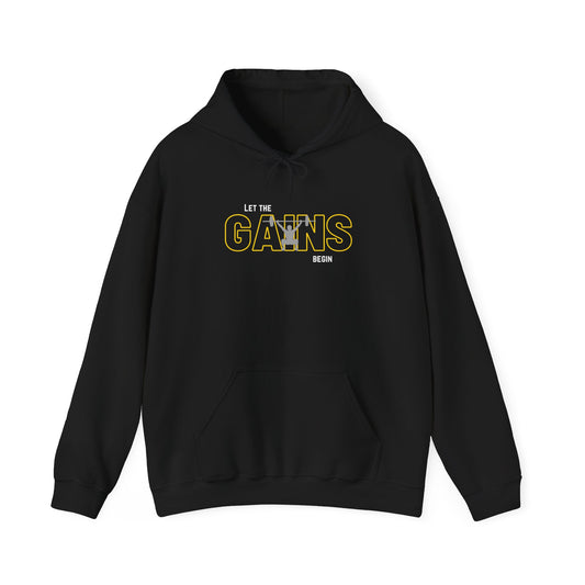 'Let the Gains Begin' Men's Hoodie