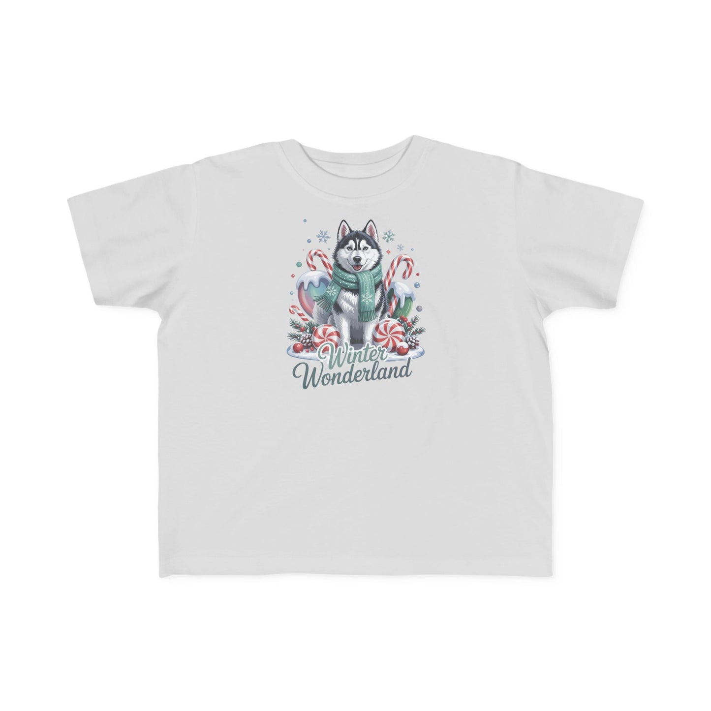 Husky Holiday Toddler T-Shirt