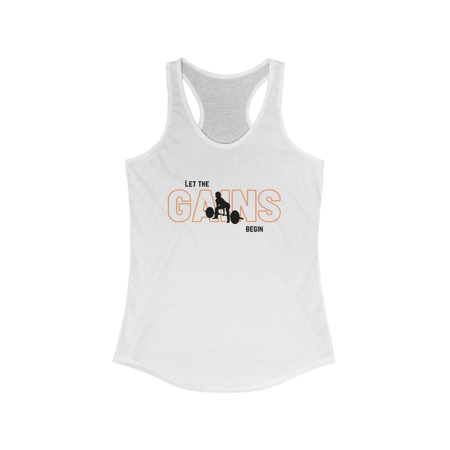 'Let the Gains Begin' Women's Tank