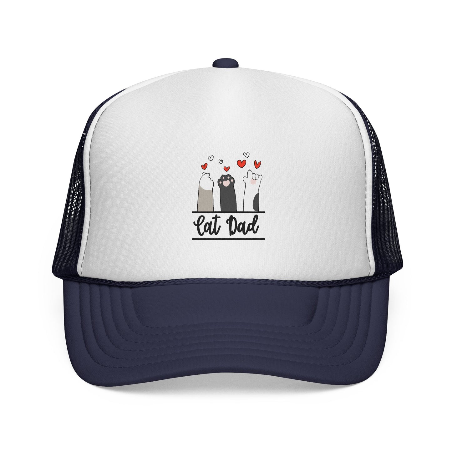 Cat Dad Trucker Hat