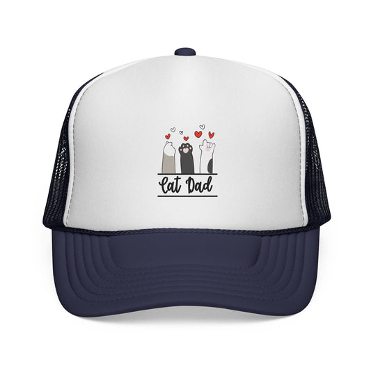 Cat Dad Trucker Hat