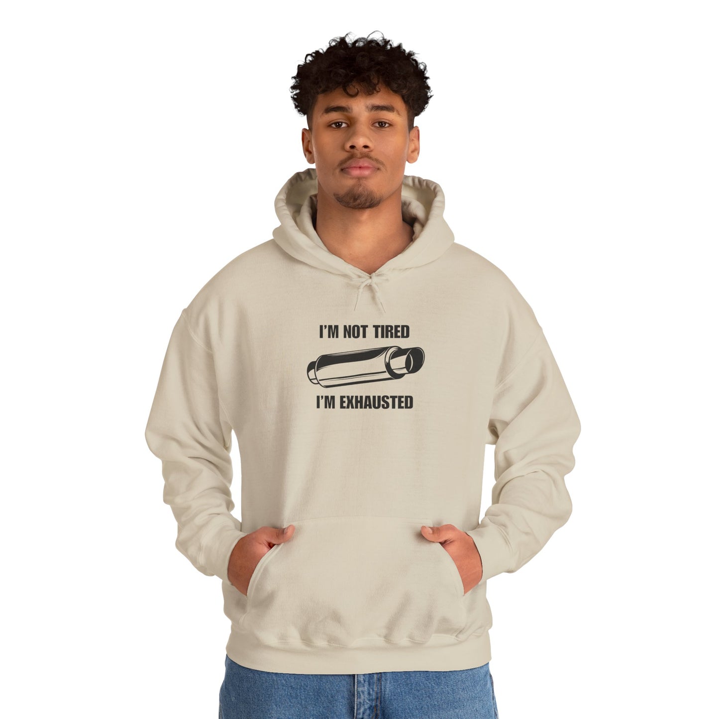 "I'm Exhausted" Men's Hoodie