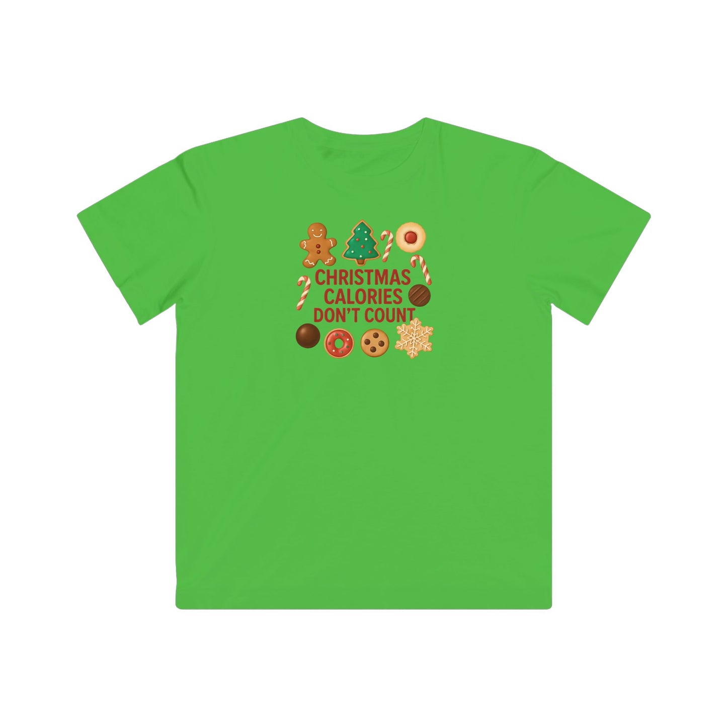 Christmas Calories Don't Count Kid's T-Shirt