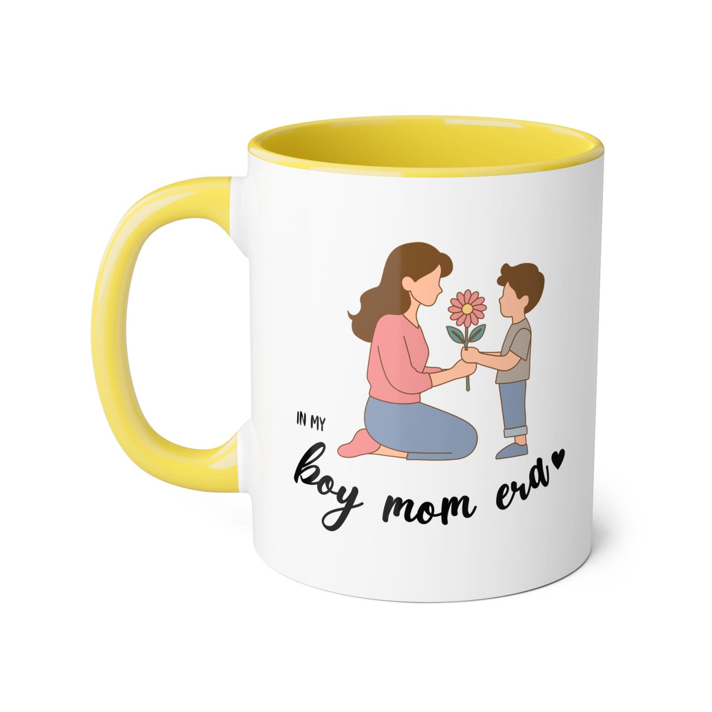 Boy Mom Era 2 Tone Mug
