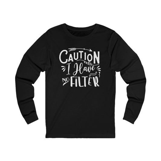 No Filter Women's Long Sleeve