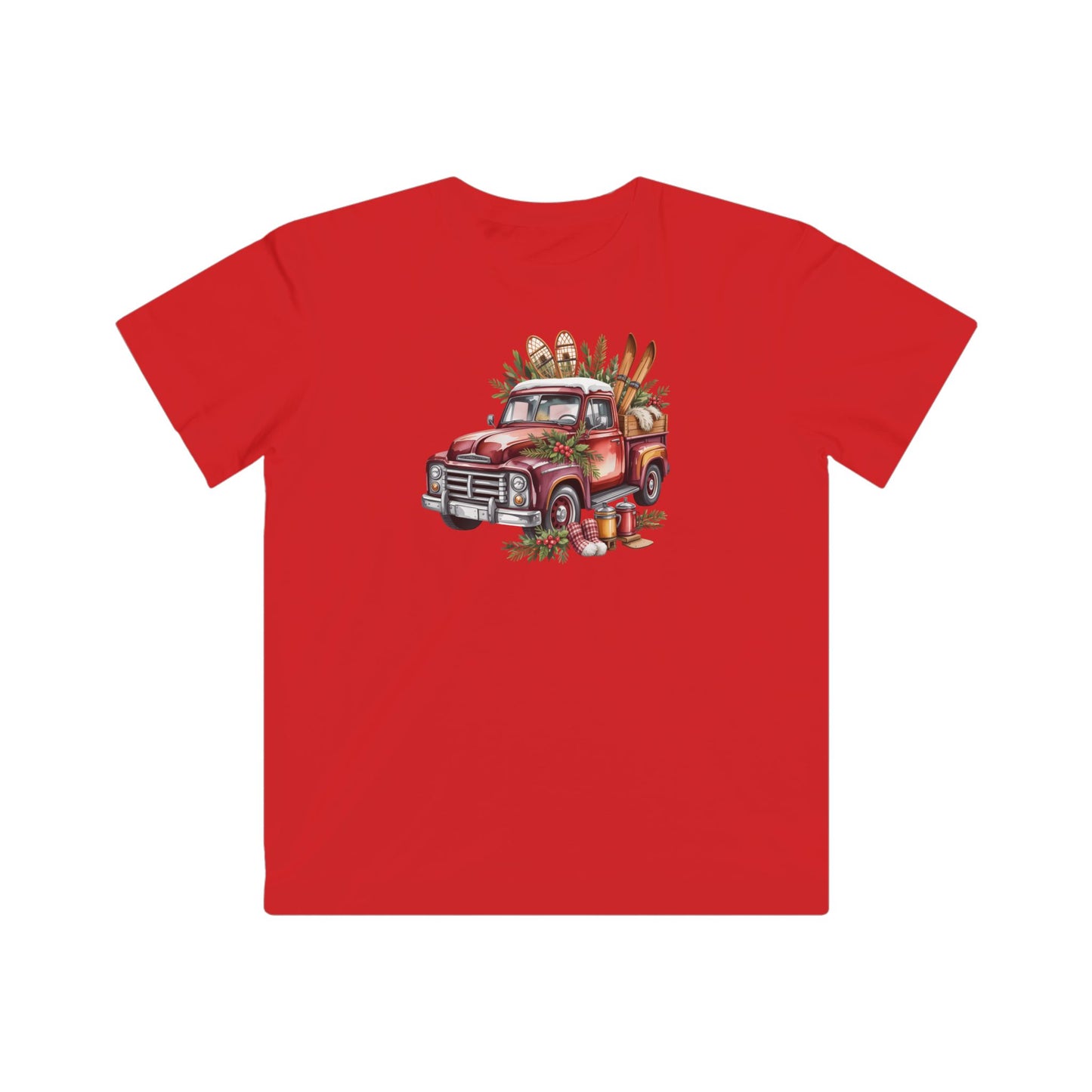 Retro Holiday Truck Kid's T-Shirt