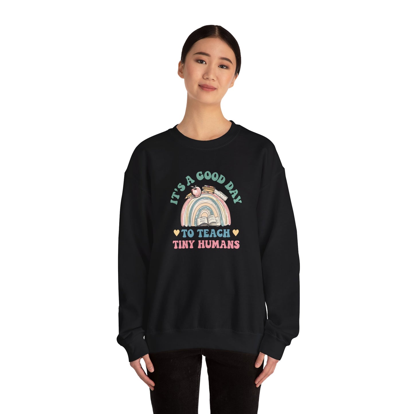 "Teaching Tiny Humans" Women's Crewneck
