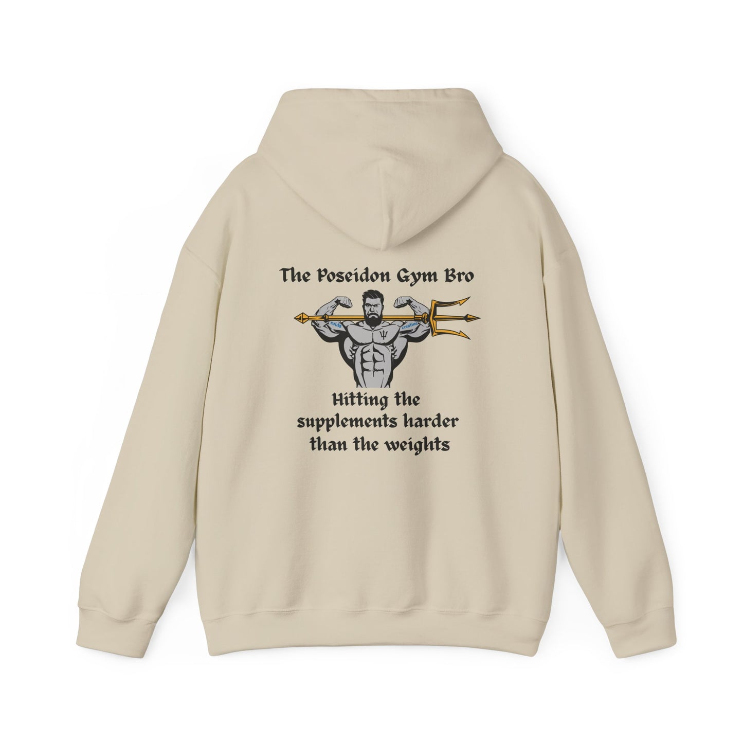 Poseidon Gym Bro Men's Hoodie