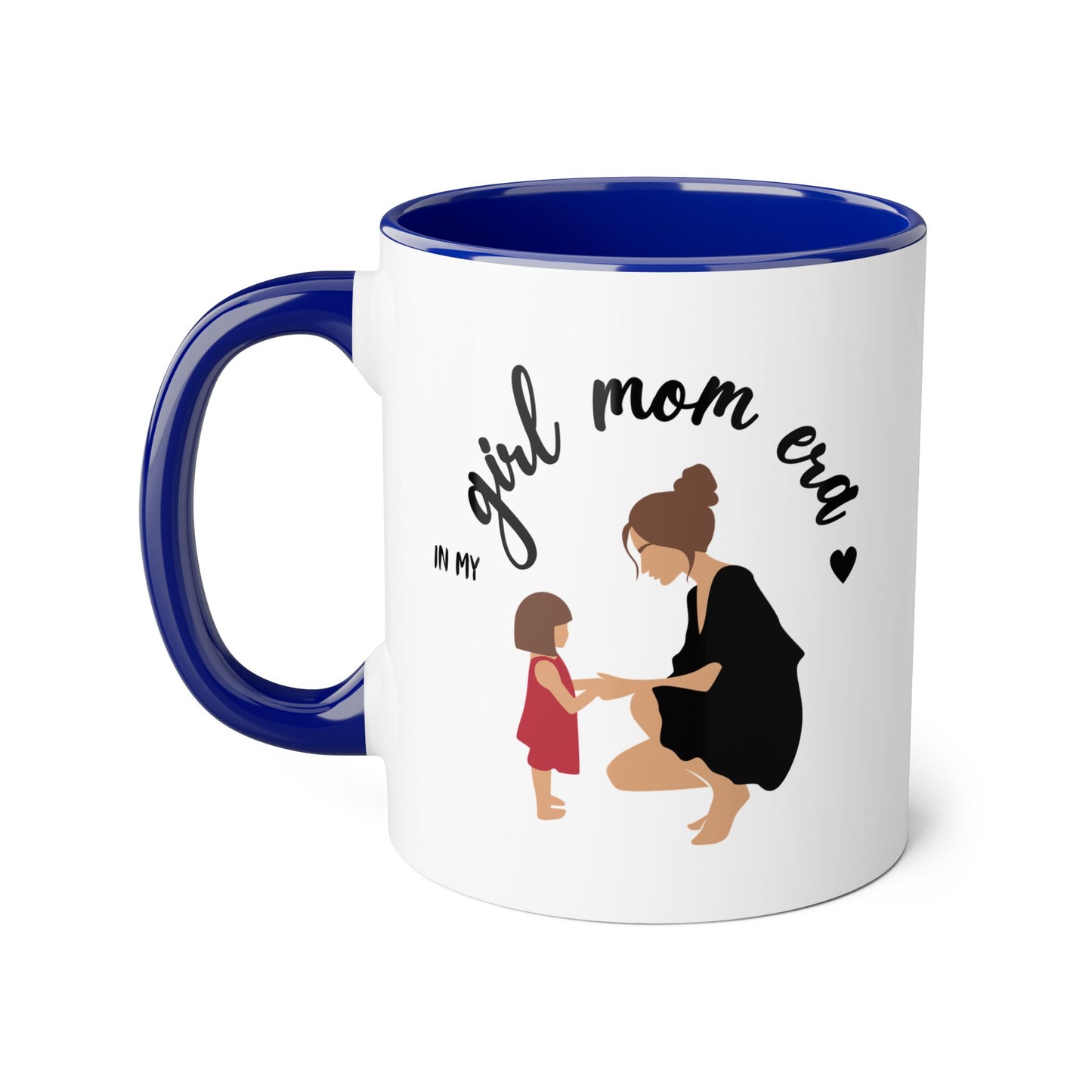 Girl Mom Era 2 Tone Mug