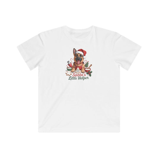 German Shepherd Holiday Kid's T-Shirt
