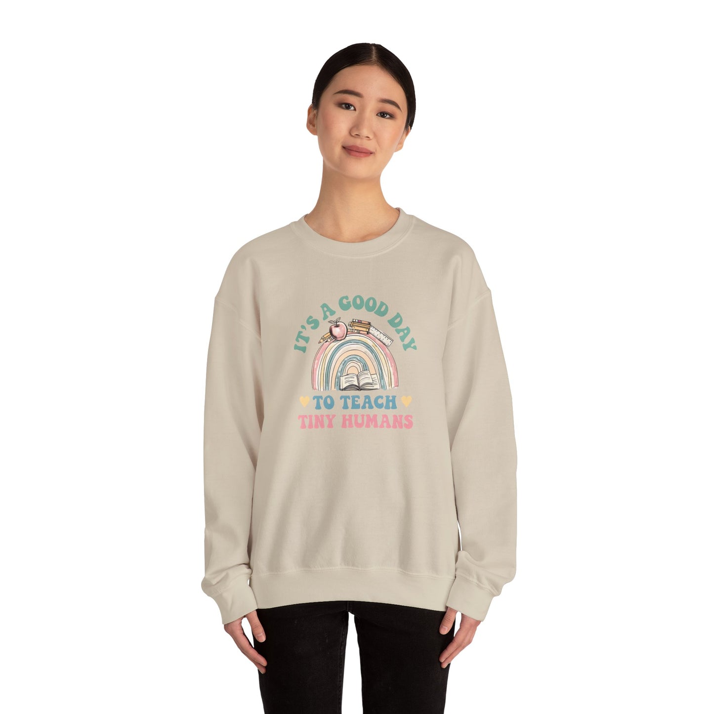 "Teaching Tiny Humans" Women's Crewneck