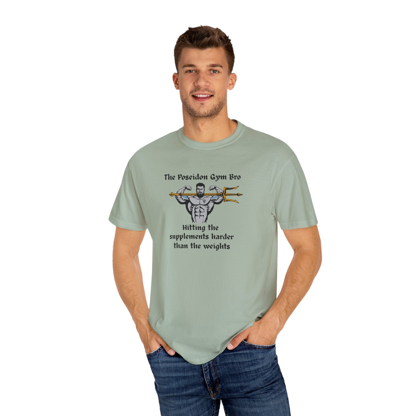 Poseidon Gym Bro Men's T-Shirt
