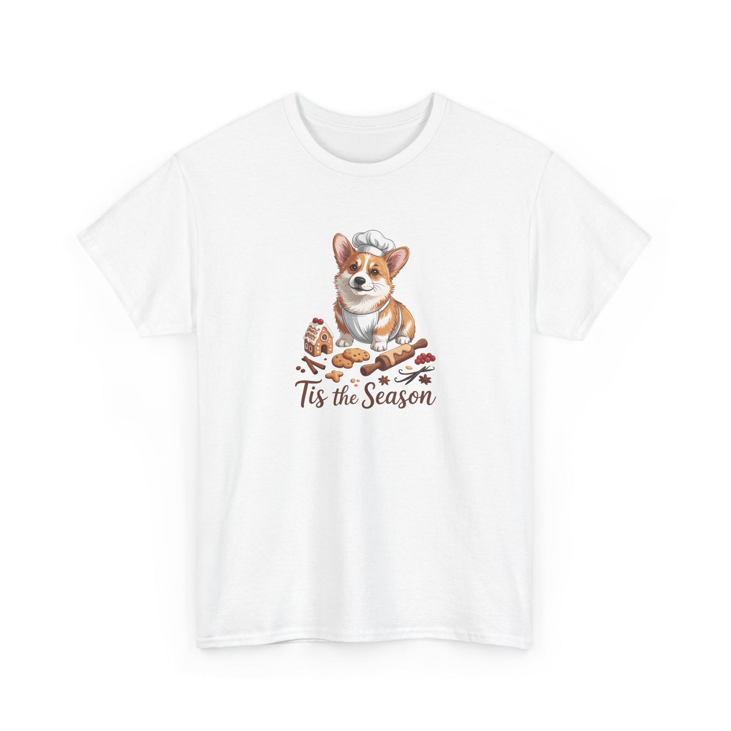 Corgi Holiday Men's T-Shirt