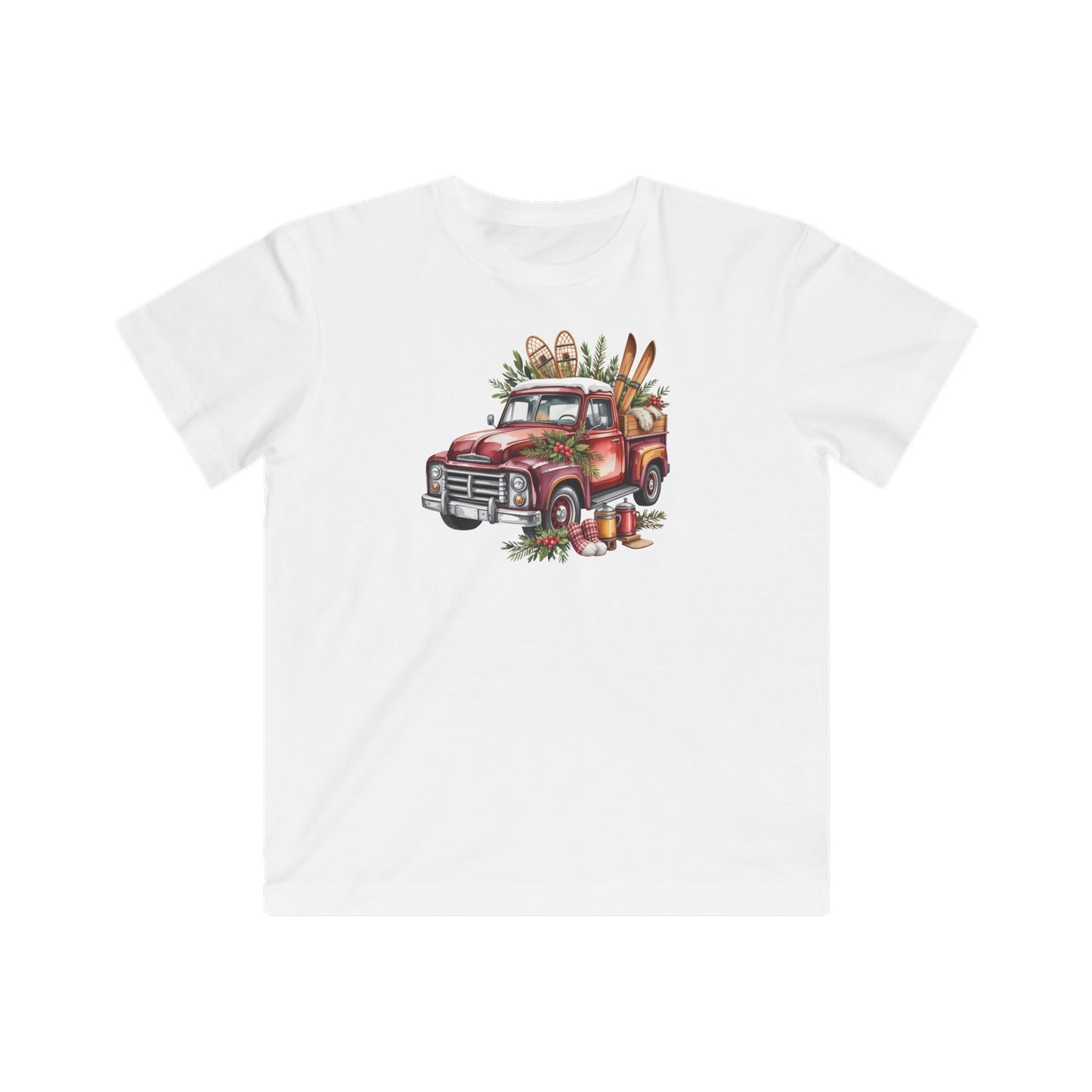 Retro Holiday Truck Kid's T-Shirt