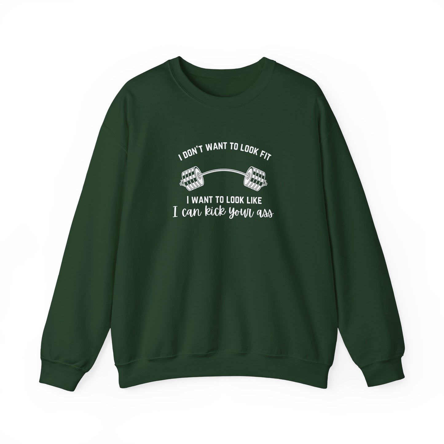 Badass Women's Gym Crewneck