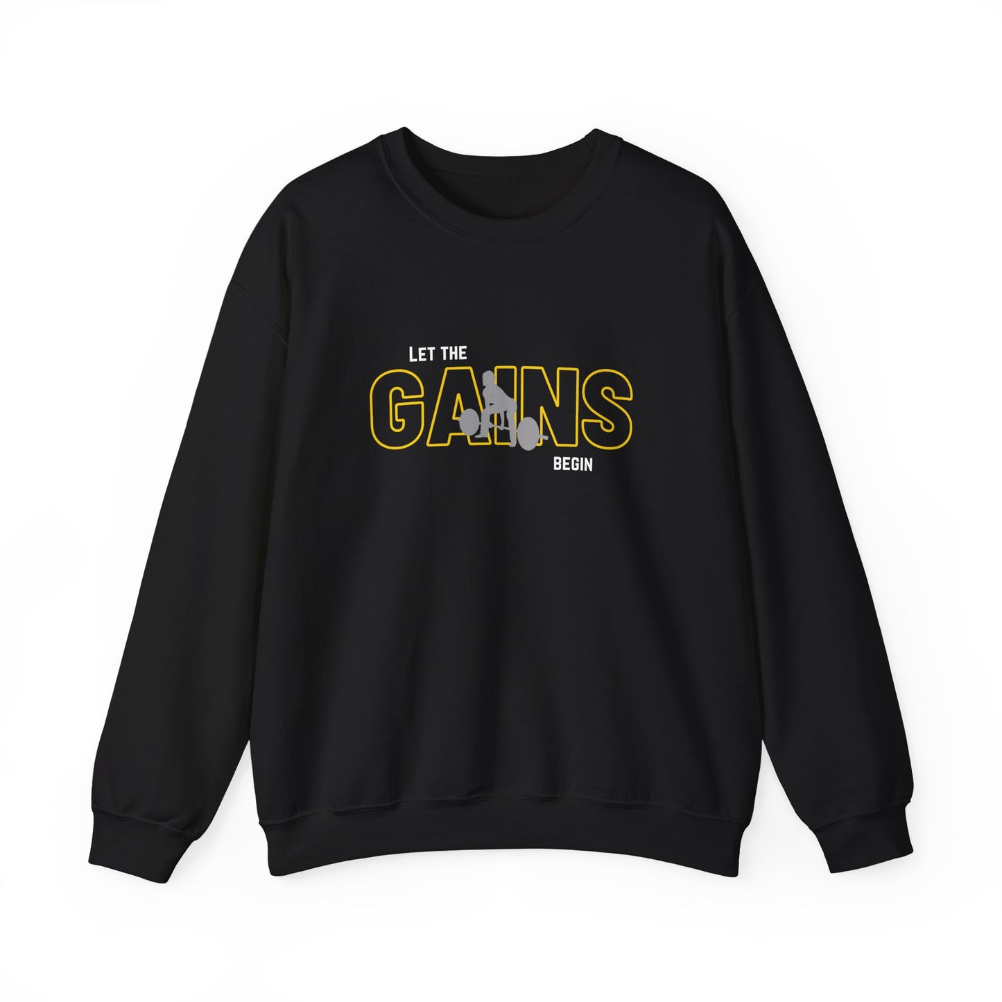 'Let The Gains Begin' Women's Crewneck