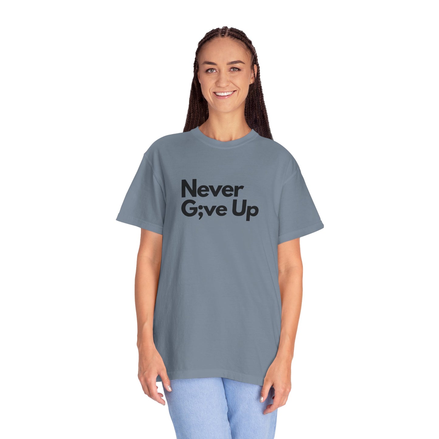 Never G;ve Up Women's T-Shirt