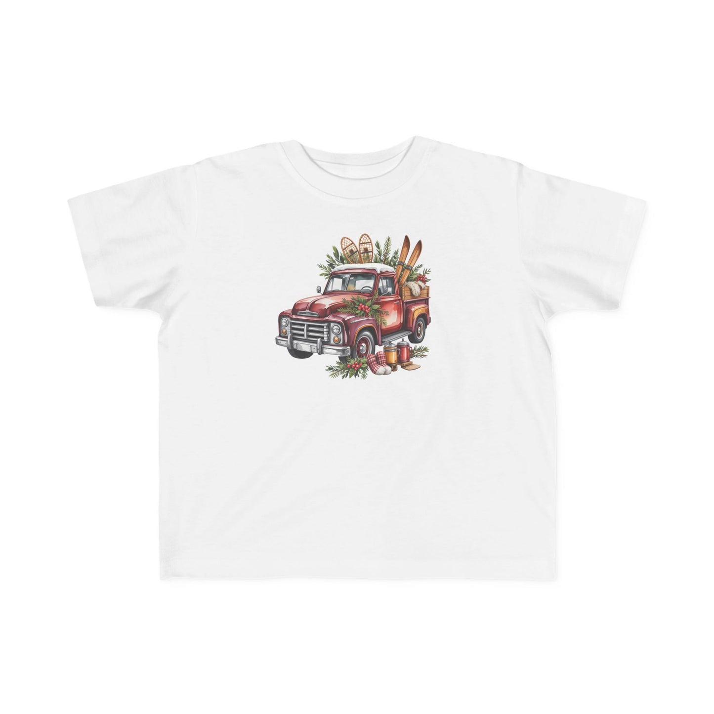Retro Holiday Truck Toddler T-Shirt