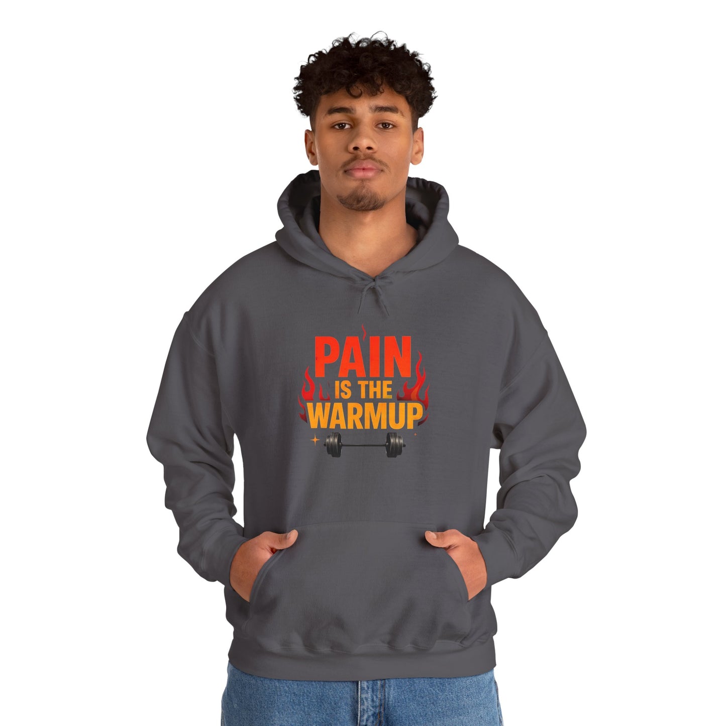 Pain is the Warmup Men's Hoodie