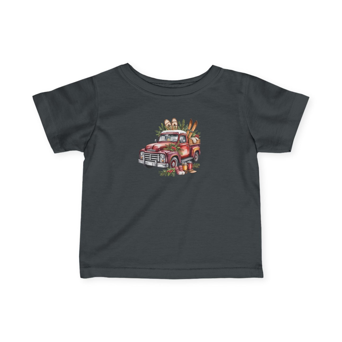 Retro Holiday Truck Infant Tee