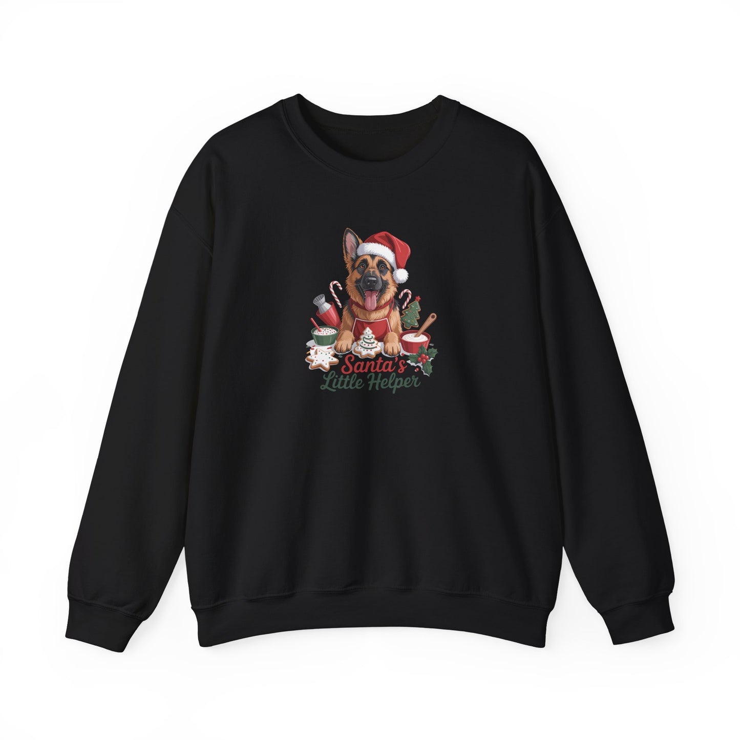German Shepherd Holiday Women's Crewneck