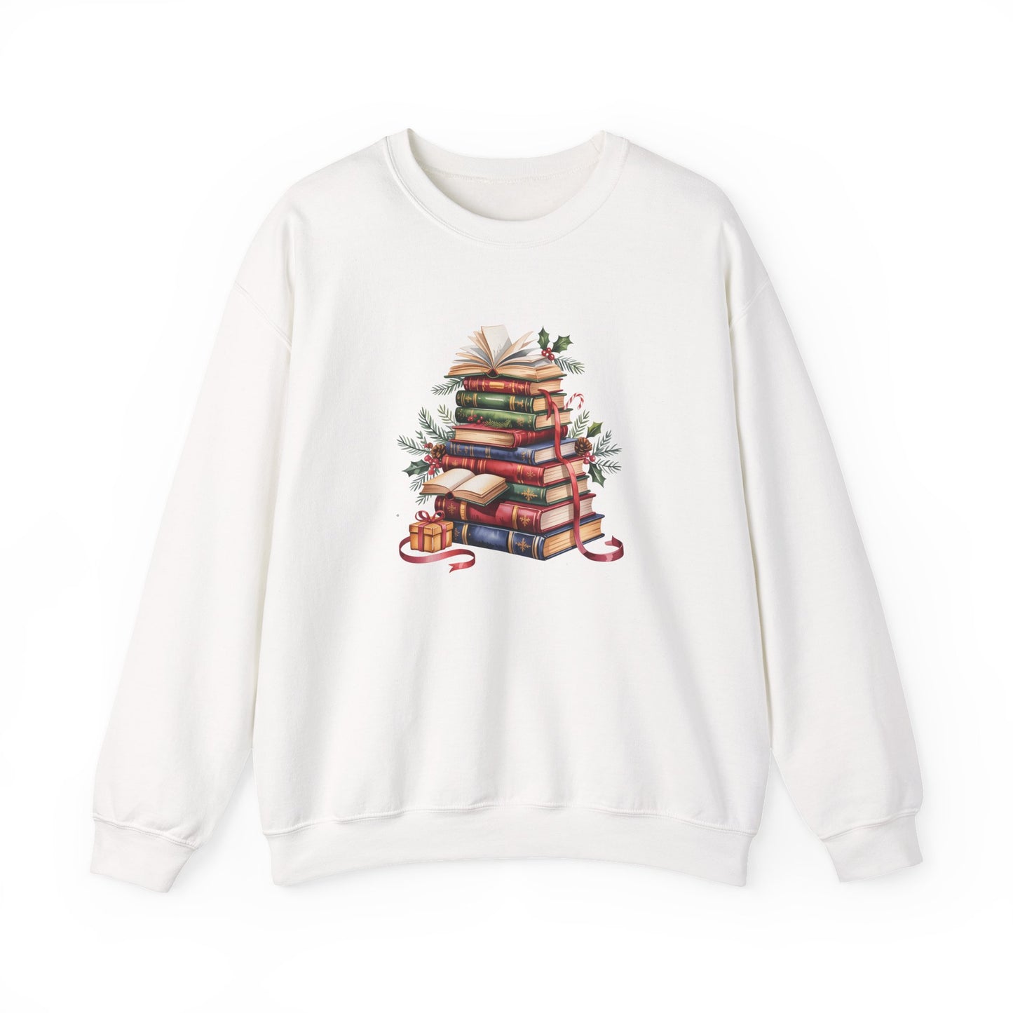 Booklover Holiday Women's Crewneck