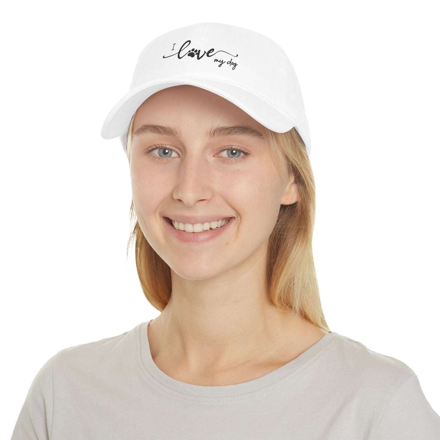 I Love My Dog Baseball Cap