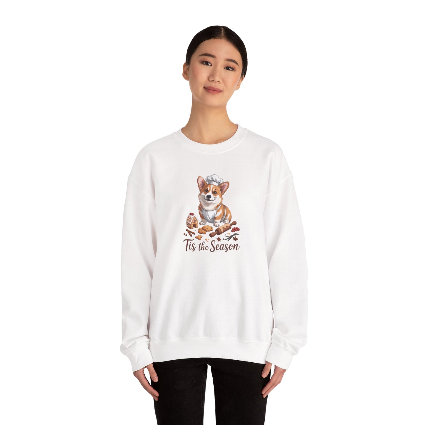Corgi Holiday Women's Crewneck