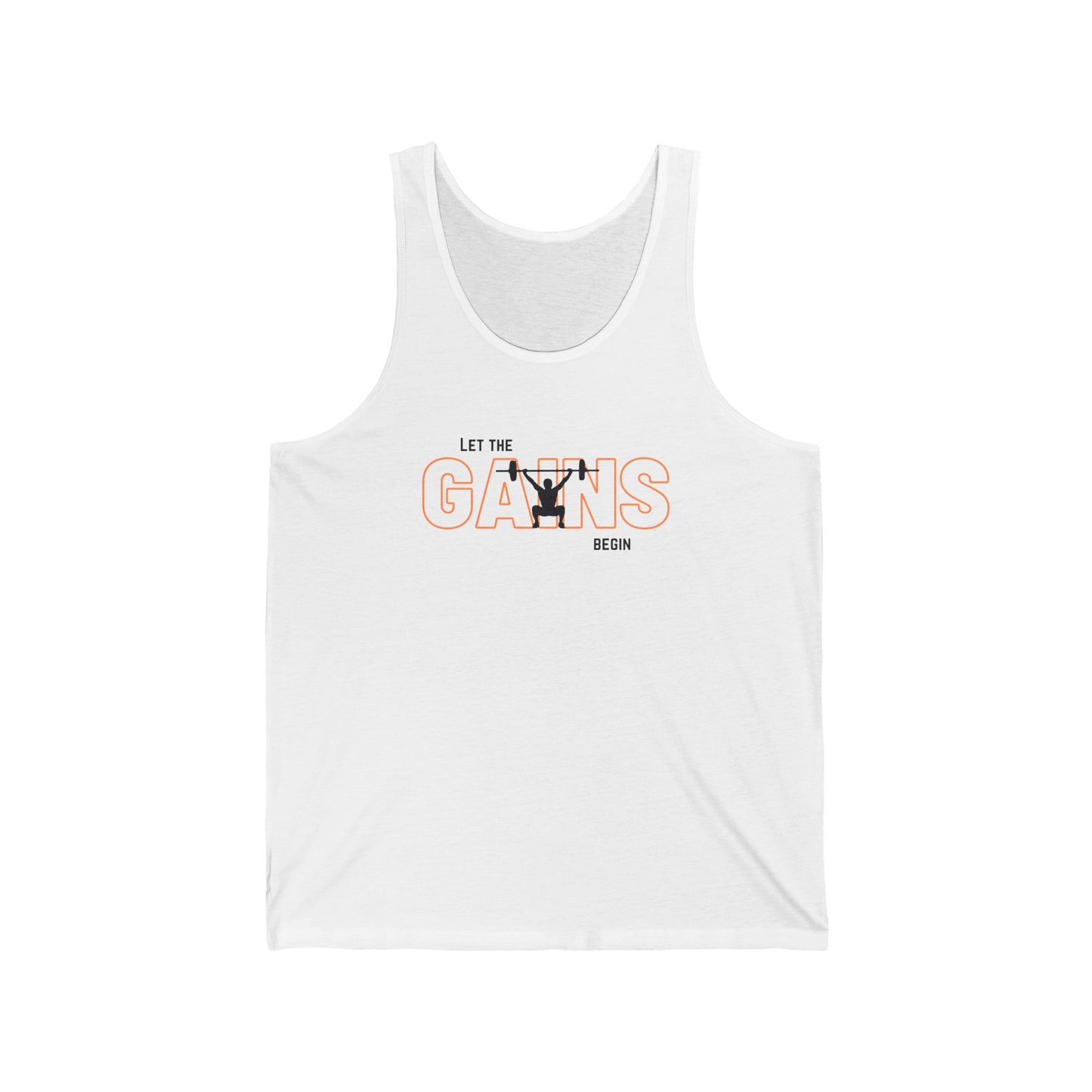 'Let the Gains Begin' Men's Tank
