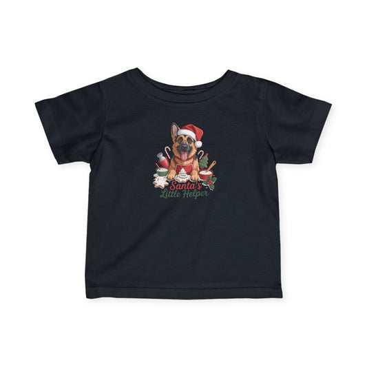 German Shepherd Holiday Infant T-Shirt