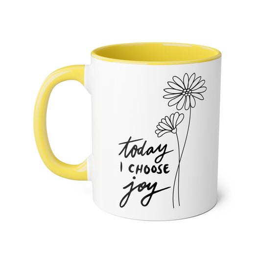 Choose Joy 2 Tone Mug
